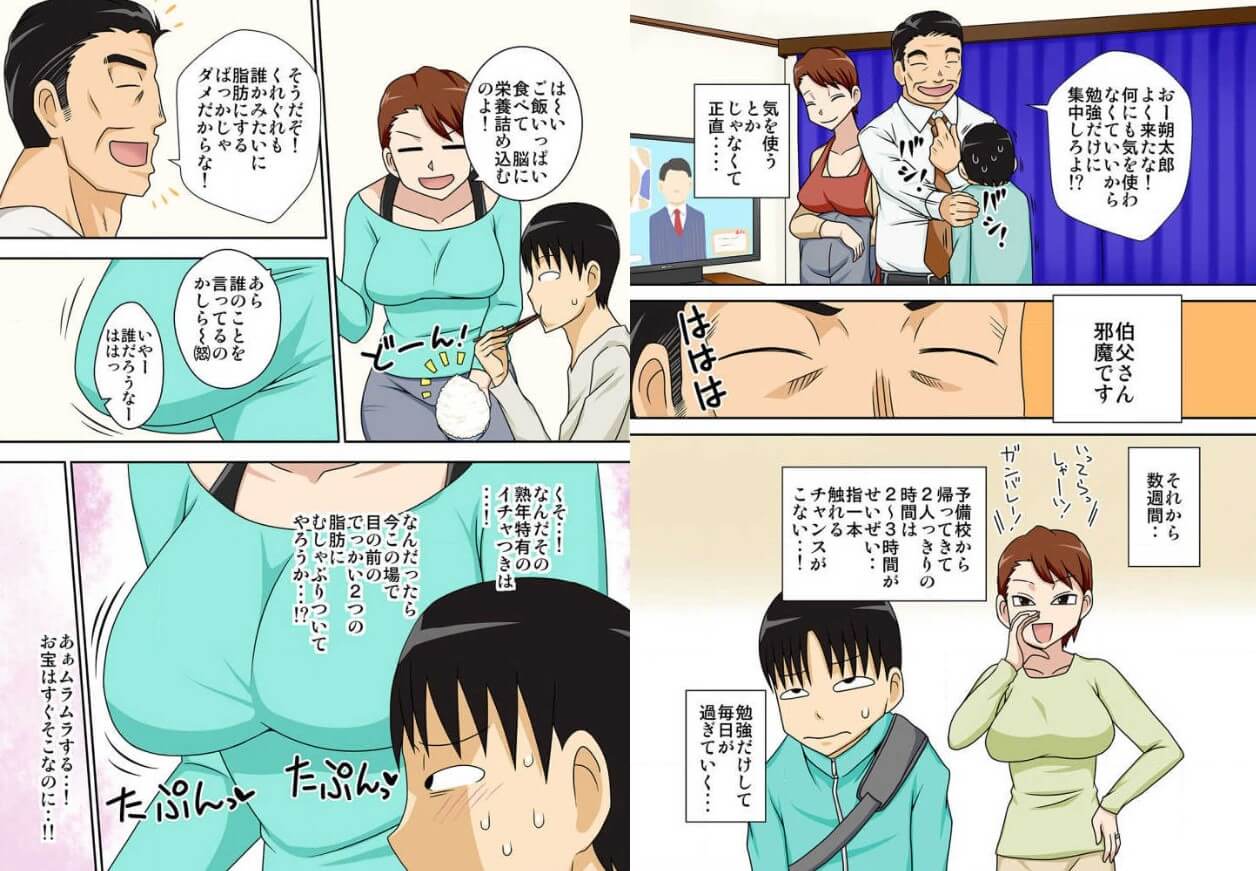 陰キャの甥がヤリたい伯母さん。 コミックシーモア 試し読み 