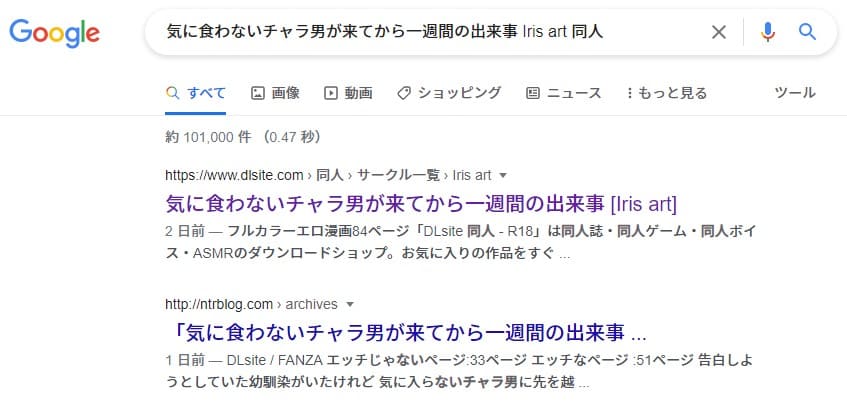 気に食わないチャラ男が来てから一週間の出来事 同人