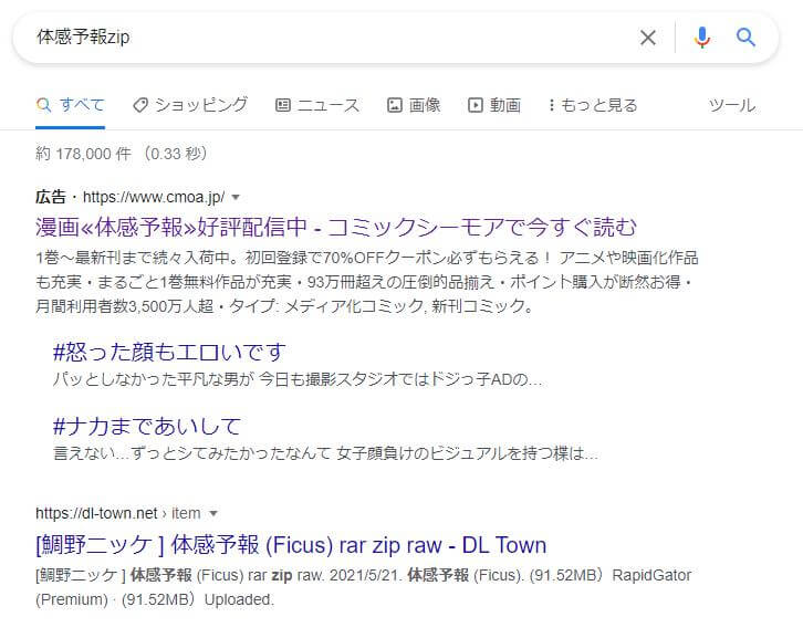 体感予報 zip