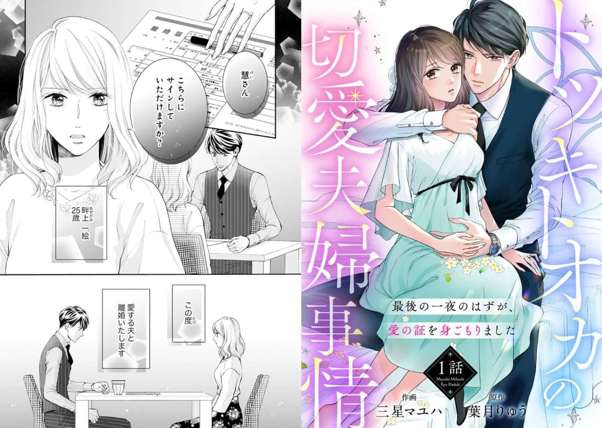 トツキトオカの切愛夫婦事情～最後の一夜のはずが、愛の証を身ごもりました～ まんが王国 試し読み 